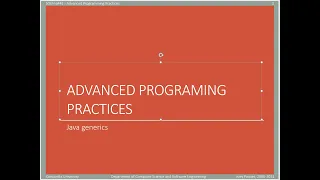 SOEN6441 - Advanced Programming Practices