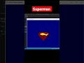 Making superman logo using python