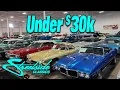 Classic Cars Under 30k at Streetside Classics