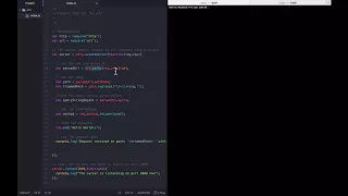 Parse Query Strings in a Node js server The Node js Master Class