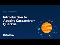 Introduction to Apache Cassandra Quarkus