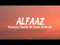 Alfaaz - Hamza Malik & Zain Zohaib | Official Lyrics Video | Kxv Music