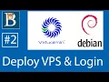 Deploy new Debian VPS server and login via Git Bash - Virtualmin Tutorial on Debian 10