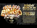 100 000 Bingo Royale Hard Rock Casino Sacramento