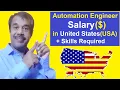 test automation engineer salary in united states USA Skills Required testingshala