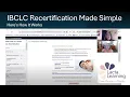 IBCLC Recertification Made Simple