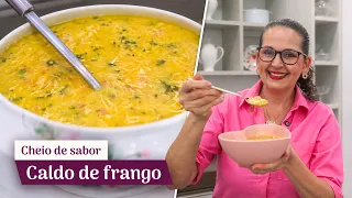 VOCÊ VAI AMAR ESSE CALDO DE FRANGO! SUPER FÁCIL E IRRESISTÍVEL! - Isamara Amâncio
