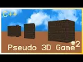 Pseudo 3D Game Ray casting C