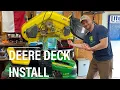 John Deere Mower Deck Installation QUICK And Safe