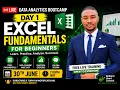 FREE Data Analytics Bootcamp Day 1 - Excel Fundamentals