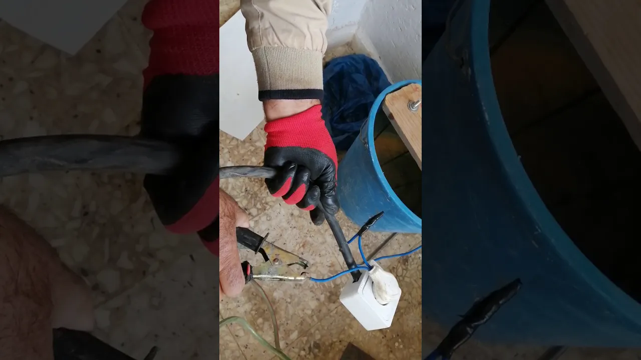 Su tuz ve kova ile kaynak makinası tanıtımı