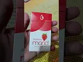 Mond strawberry superslim cigarette from UAE #shorts #mond #cigarette