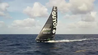 Another IMOCA DISMASTED in The Ocean Race. GUYOT entertainnment Team Europe has dropped its Stick