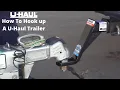How to Hook Up a U-Haul Trailer with a Drop Tow Coupler