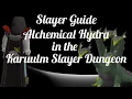 OSRS Mobile Slayer Task - Hydra Alchemical Hydra in the Karuulm Slayer Dungeon