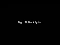 Big L - All Black Lyrics
