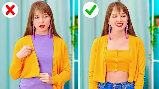 AWESOME CLOTHES AND SHOES HACKS Funny And Creative Tips For Your Wardrobe by 123 GO