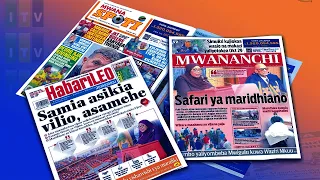 MAGAZETI SAMIA ASIKIA VILIO ASAMEHE PANTEV ATOA MSIMAMO NOVEMBA 15 2025 