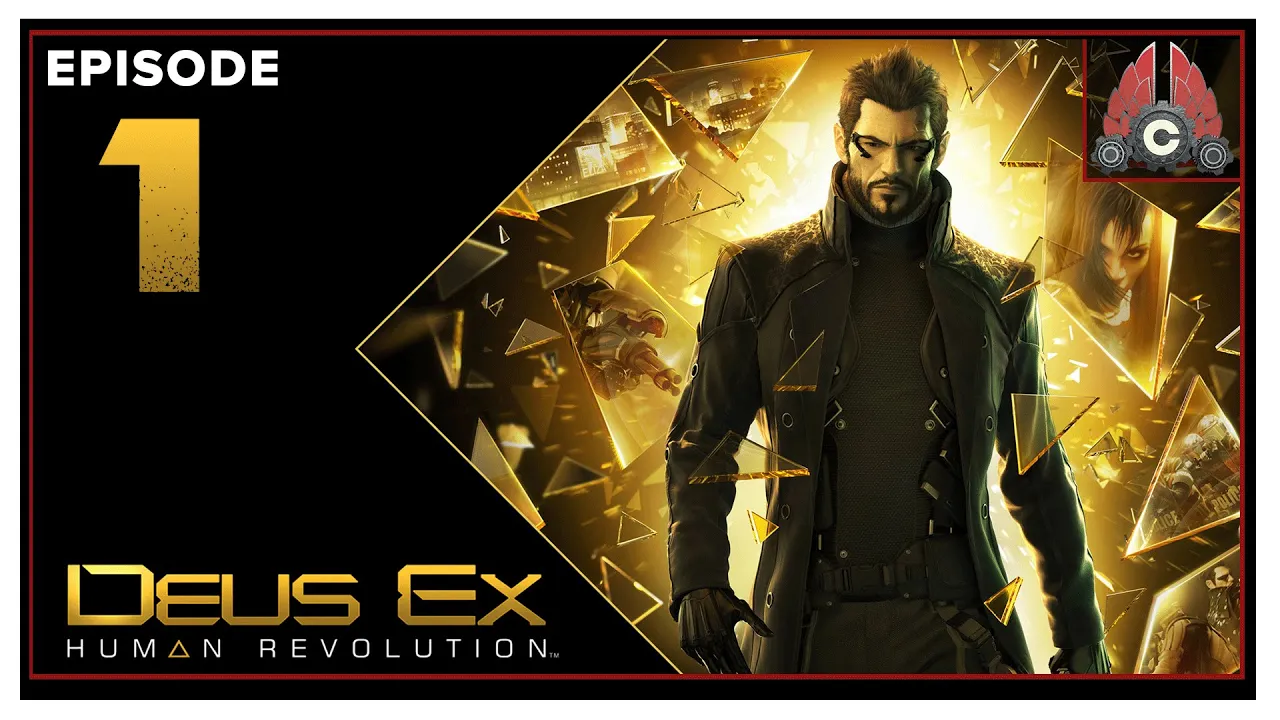 CohhCarnage Plays Deus Ex: Human Revolution Director's Cut (Violence Playthrough) - Episode 1