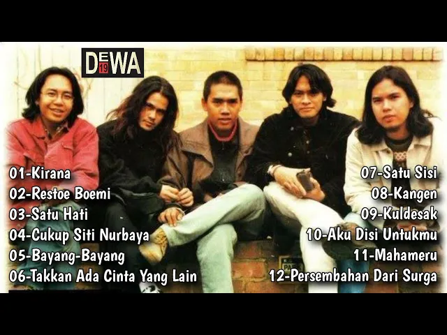 Download MP3 DEWA 19 FULL ALBUM TERBAIK - Lagu Terbaik Era Ari lasso Hits Tahun 90an