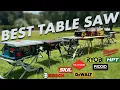 Best Table Saw Milwaukee DeWalt Skilsaw Ridgid 2025