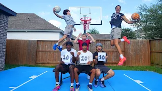 HIGH FLYING BACKYARD DUNK CONTEST FOR $500!