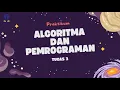 Tugas 3 Praktikum Algoritma dan Pemrograman - Anis Salsabila