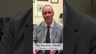 A Message from Dr Matthews about Thursday 24