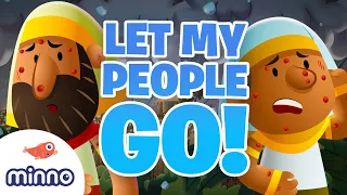 the story of moses and the 10 plagues of egypt bible stories for kids