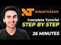 Complete Ninjatrader 8 Tutorial For Beginners Step by Step