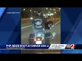 FHP Motorcyclist wearing Outlaws MC jacket wanted after firing shots at vehicle