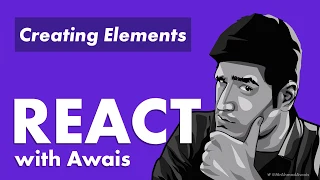 React Create Element Learn React with Awais