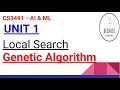 1 10 4 Genetic Algorithm in Tamil