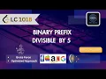 LeetCode 1018 Binary Prefix Divisible by 5 Brute Force Optimized Easy Explanation
