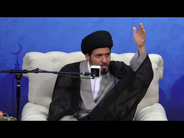 ⁣أهمية البعد الأخلاقي في الشخصية الإسلامية  - سماحة اية الله السيد منير الخباز