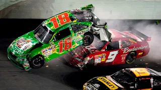 nascar leader to wrecker 1