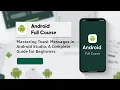 Mastering Toast Messages in Android Studio A Complete Guide for Beginners