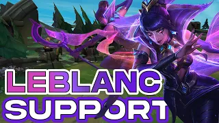 FULL GUIDE LEBLANC SUPPORT ONE SHOTS ADC - League of Legends