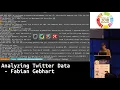 PyCon DE 2018 LT Analyzing Twitter Data - Fabian Gebhart