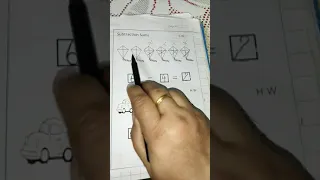 Subtraction Worksheet for Nursery Class