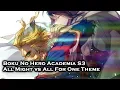 Download Lagu Boku No Hero Academia S3 OST - All Might VS All For One