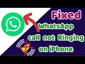 Download Lagu WhatsApp call not ringing on iPhone | WhatsApp call not ringing on Lock Screen | Apple tech world
