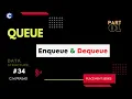 34 Enqueue and Dequeue in C Programming Queue Implementation in C