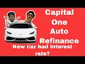 Captial One Auto Loan Refinance Process