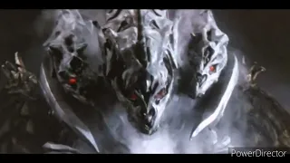 godzilla vs keizer ghidorah ending with monsterverse sound effects godzilla final wars 2004 