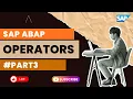 SAP ABAP Tutorial Operators in ABAP Arithmetic Comparison Logical Operators Explained