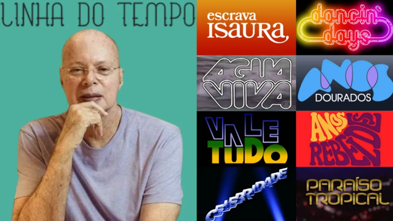 HOMENAGEM: A LINHA DO TEMPO DO AUTOR GILBERTO BRAGA