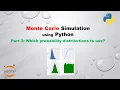 Monte Carlo Simulation using Python Part 3 Probability Distributions