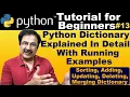 Python Dictionary Key Value Python Sorted Dictionary Python Copy Dictionary Delete Dictionary