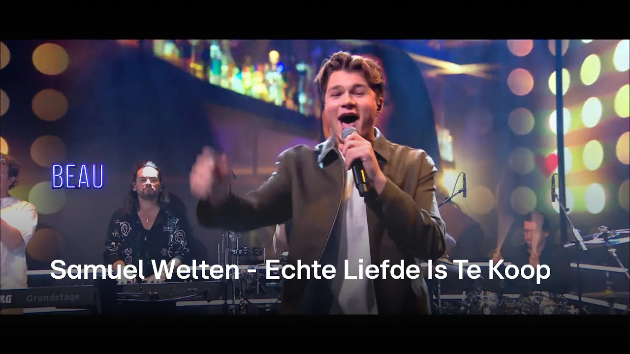 Samuel Welten zet studio op z'n kop met 'Echte Liefde Is Te Koop'! | BEAU Samuel Welten zet studio op z'n kop met 'Echte Liefde Is Te Koop'! | BEAU